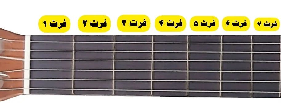 فرت های گیتار