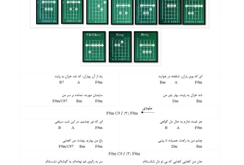 آکورد ای که بوی باران