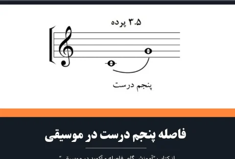 فاصله پنجم درست