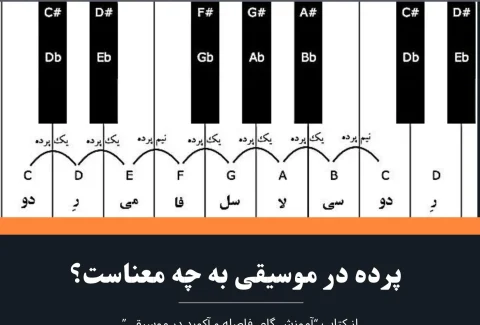 پرده در موسیقی به چه معناست