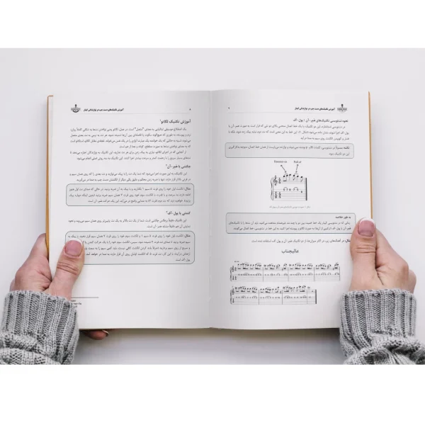 کتاب آموزش تکنیک های دست چپ در نوازندگی گیتار